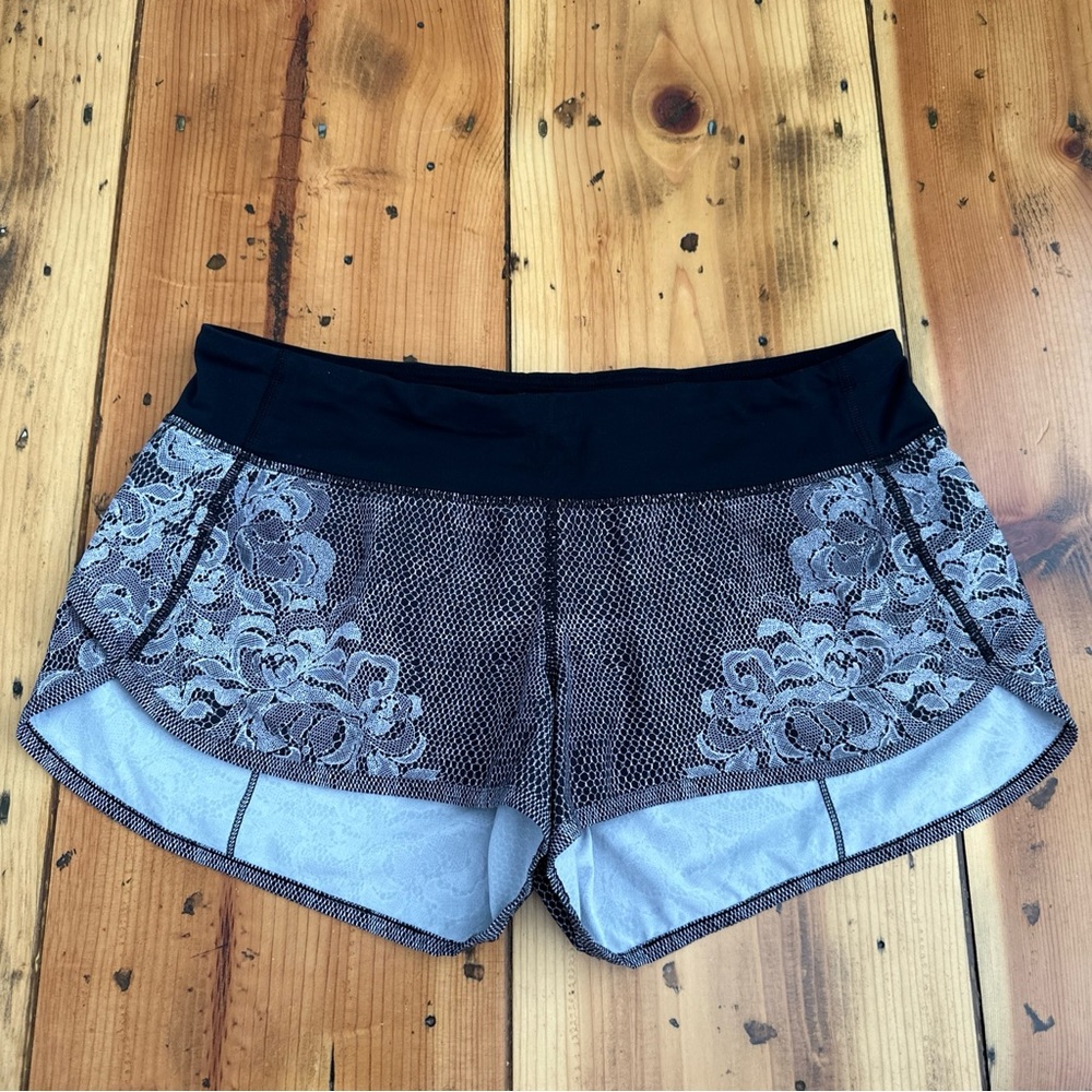 Lululemon size 8 Florence Speed Up Running Shorts
